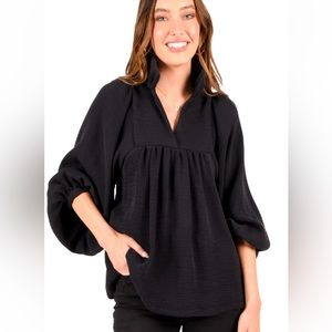 Stella Top by Emily McCarthy in Jet